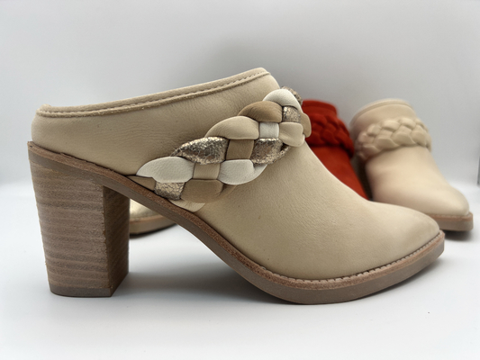 Sepatu Dress Ujung Tertutup Wanita ROSH Heel 2 Inci Dengan Tali Tenun