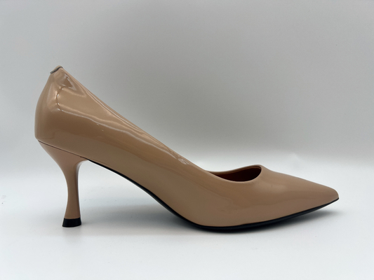 #6 - #11 Sepatu Kulit Wanita Sepatu Hak Stiletto 2 Inci Dengan Ujung Runcing