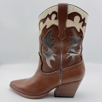 #6 - #11 Sepatu Bot Kulit Wanita Ungu Wanita Ujung Runcing Sepatu Bot Semata Kaki SGS