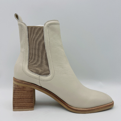 Sepatu Bot Kulit Wanita Tahan Air #6 - #11 Ankle Square Toe Boots