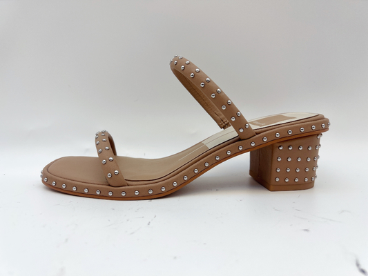 Soft Open Toe Sandal Lembut Kulit Sapi Tan Womens Open Toe Flats
