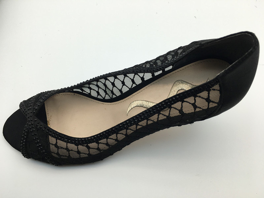 Sepatu Wanita Atas Kulit Nappa Lembut 3cm Sandal Ujung Runcing Tumit Rendah