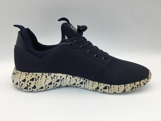 Sepatu Atletik Kasual Non Slip Kustom Sepatu Tenis Bernapas Wanita Hitam