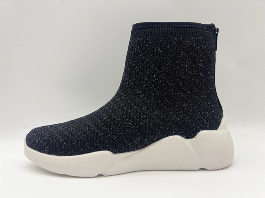 Sepatu Kerja Nyaman Tahan Slip Atasan Tinggi Dengan Outsole Karet Satu Unit