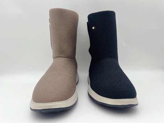 Sepatu Kerja High Top Non Slip Nyaman Lt Pink Dengan YKK Nylon Zipper