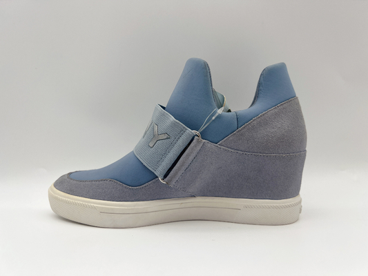 Sepatu Wanita Kulit Nubuck Lembut Nyaman Satu Unit Outsole Karet Dengan Lateks yang Dapat Dipakai