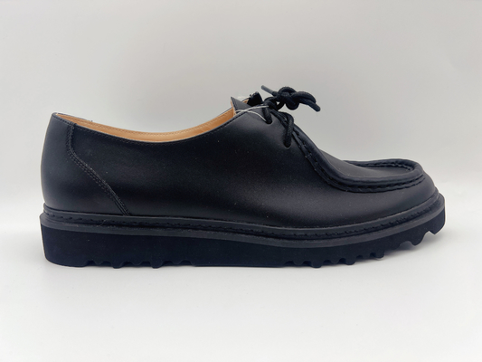 Sepatu Flat Hitam Kustom Wanita Sepatu Kerja Tahan Air Non Slip