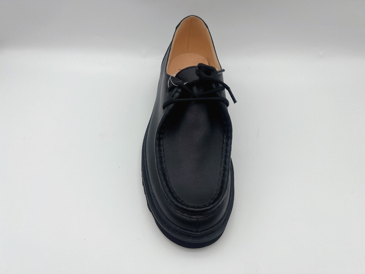 Sepatu Flat Hitam Kustom Wanita Sepatu Kerja Tahan Air Non Slip