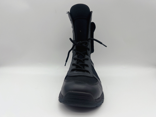 Sepatu Kerja Slip Pada Pergelangan Kaki Tinggi yang Bergaya Sepatu Kerja Tahan Minyak yang Nyaman