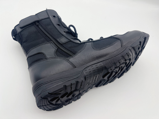 Sepatu Kerja Slip Pada Pergelangan Kaki Tinggi yang Bergaya Sepatu Kerja Tahan Minyak yang Nyaman