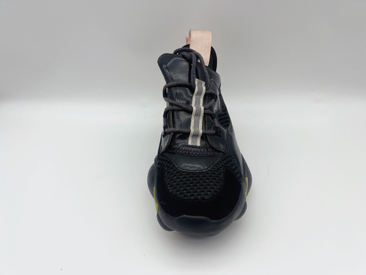 Sepatu Basket Wanita Tinggi Atas Hitam Tahan Slip ODM / OEM