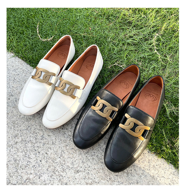 Sepatu Santai Wanita SGS Sepatu Kulit Sapi Bergaya Tahan Lama