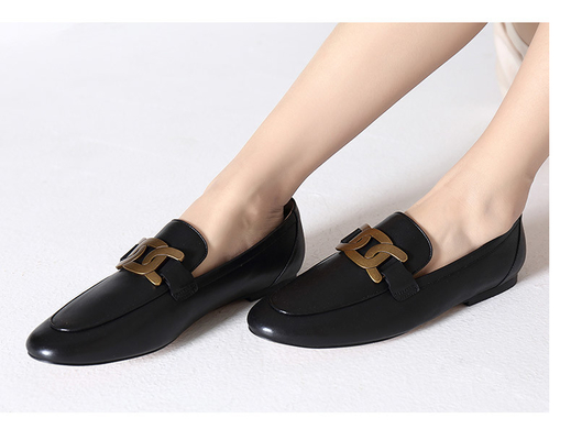 Sepatu Santai Wanita SGS Sepatu Kulit Sapi Bergaya Tahan Lama