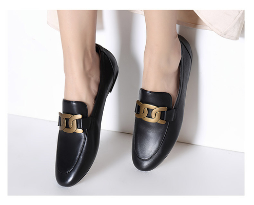 Sepatu Santai Wanita SGS Sepatu Kulit Sapi Bergaya Tahan Lama