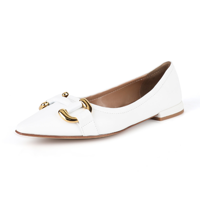 Sepatu Flat Wanita Wanita Cantik, Sepatu Datar Kasual Bernapas