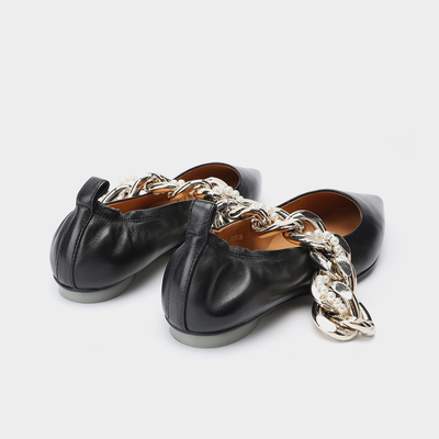 Rantai Proses yang Dipersonalisasi Memangkas Sepatu Wanita Ujung Runcing
