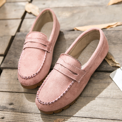 Lembut Bawah Daging Sapi Tendon Bernapas Wanita Sepatu Kasual Baru Fashion Flat Sepatu