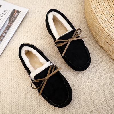Musim Gugur Dan Musim Dingin Hamil Plus Ukuran Sepatu Tebal Mewah Katun Hangat Lembut Bawah Sepatu