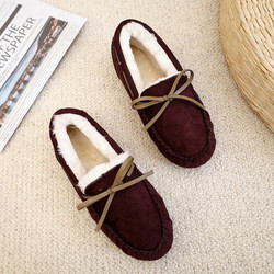Musim Gugur Dan Musim Dingin Hamil Plus Ukuran Sepatu Tebal Mewah Katun Hangat Lembut Bawah Sepatu