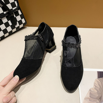 Wanita Grosir Sandal Kasa Anti slip tahan aus heel tebalSexy High Heels Wedge Platform Sandal Sepatu anugerah