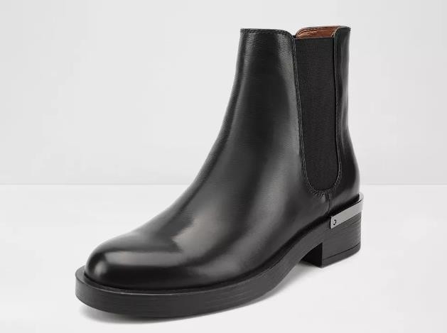 Logo dan Ukuran yang Disesuaikan, Sepatu Bot Pendek Kulit Wanita Bernapas Coklat Dan Hitam